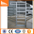 Corrosion resistant galvanized metal farm gate or cattle gate